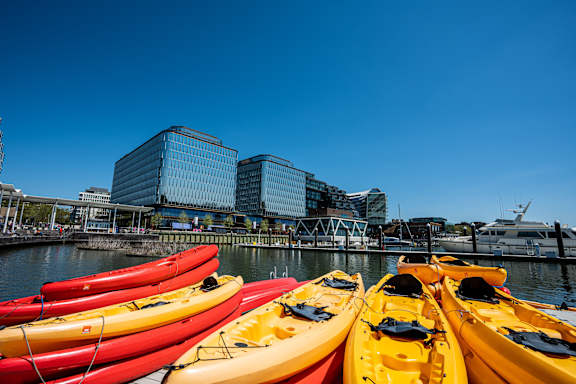 Marina neighborhood at Reflections at the Wharf, Washington, District of Columbia
