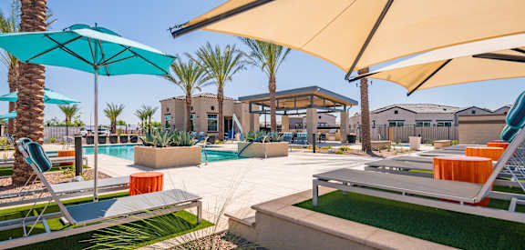 Outdoor Lounge Area at Avilla Grand, El Mirage, AZ 85335