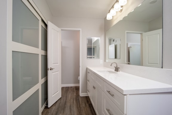 Unit Image - Bathroom at Parc at 5 Apartments, California