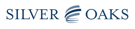 the logo for silver oaks