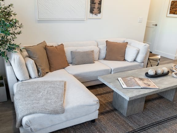 Modern Furniture at The Arza Apartments in American Fork, UT