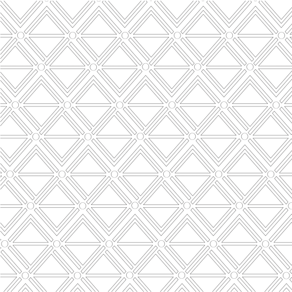 A black and white image of a repeated pattern of rectangles and lines.