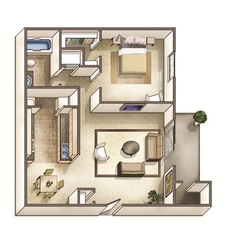 a drawing of a floor plan of a house at Park Ridge Estates, North Carolina, 27713