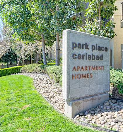 the entrance to park place apartments apartments for rent