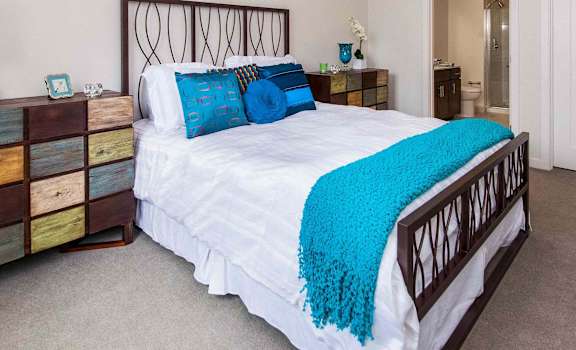 Specious Bedroom with Attached Bathroom at Linea Cambridge, Cambridge