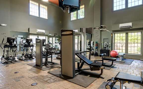 Gym at London House Apartments, Lenexa, KS, 66215