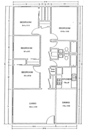  Floor Plan 4 Bedroom