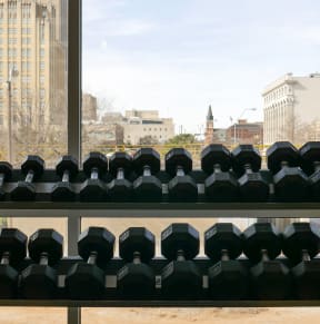 Free Weights at The Maywood, Oklahoma City, OK
