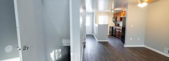 Wood Inspired Plank Flooring at Willowbrooke Apartments, Brockport, NY