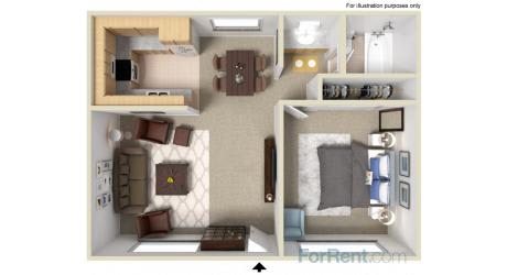 Point Bonita Apartment Homes - 1 Bedroom 1 Bath Apartment