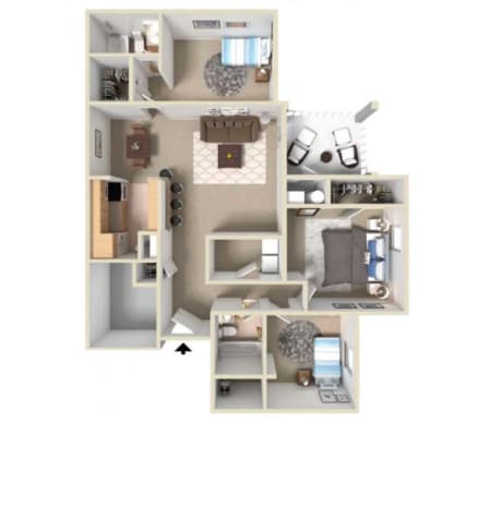 Westover III Floor Plan at Ashton Creek in Chester, VA 23831