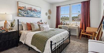 Cozy Bedroom at The Parker Aiken Apartments, Aiken, South Carolina