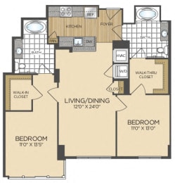 2 bedroom apartments for rent  washington DC