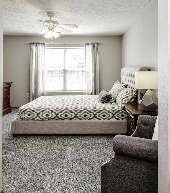 Bedroom With Bathroom at Standing Bear Lake, Omaha, Nebraska
