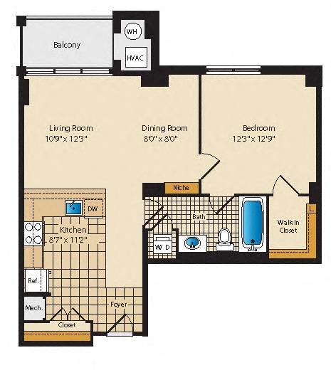 1 bedroom apartments in Arlington VA