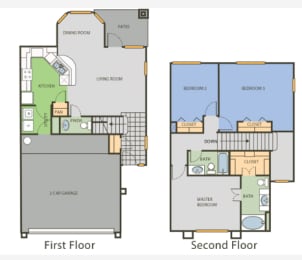 three bedroom townhomes in san antonio