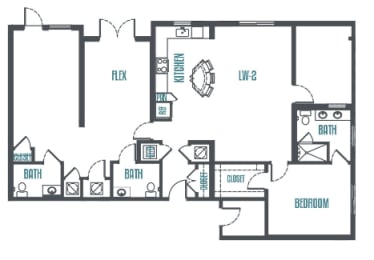  Floor Plan Live Work