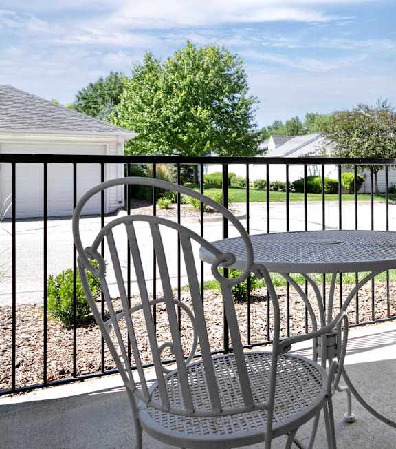 Balcony And Patio at Standing Bear Lake, Omaha, NE