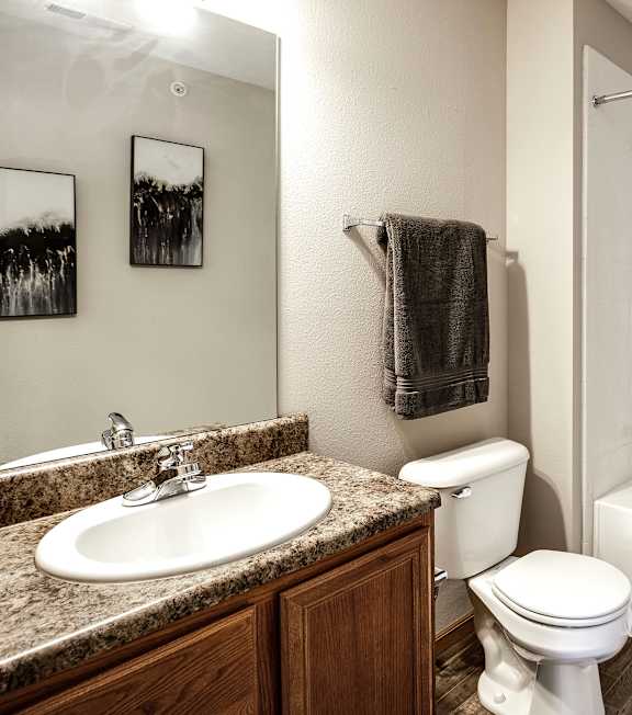 Luxurious Bathroom at Standing Bear Lake, Nebraska, 68164