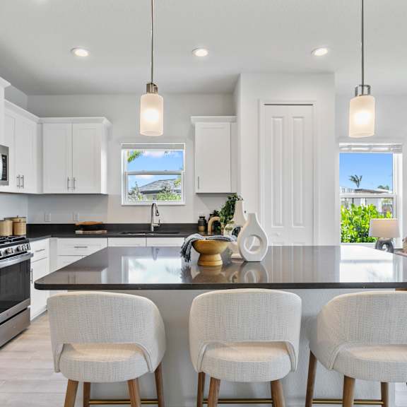 Kitchen and Dining Area at Marisol, Bradenton, Florida
