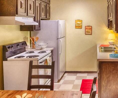 kitchen at City Limits in Minneapolis MN