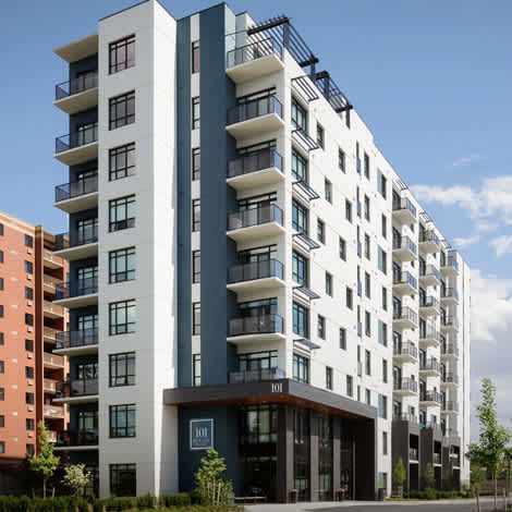 a rendering of the 101 condominiums