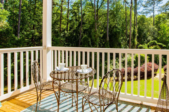 Birch Balcony at Stone Ridge Apartment Homes, Mobile, AL
