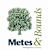 A logo for a management company with a tree and the words "Metes & Bounds".