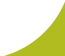 A green hill rises up from a white background.