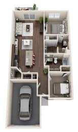  Floor Plan Driftwood