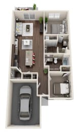  Floor Plan Driftwood