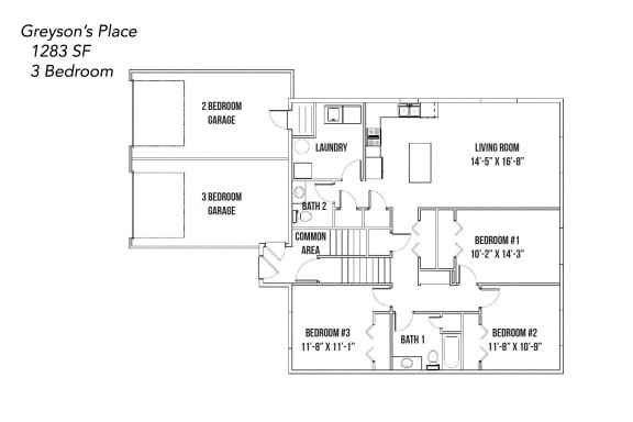 Floor Plan  3 Bedroom