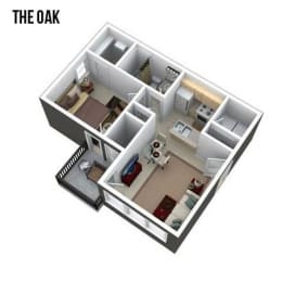 1 bedroom apartment floor plan