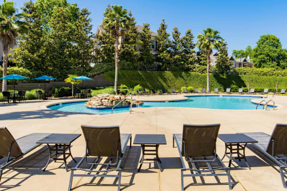 Pool Chairs at Stone Ridge Apartment Homes, Alabama, 36695