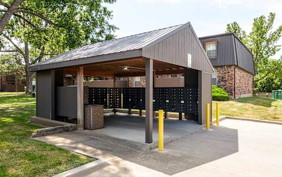 Locker Room at London House Apartments, Lenexa, 66215