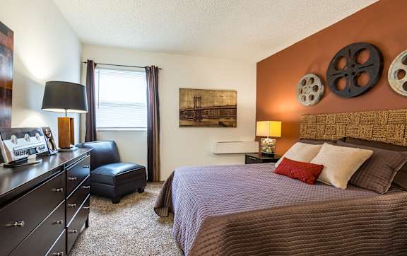 Bedroom View at The Falls, Mission, KS, 66202