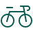 glow in the dark image of a bike