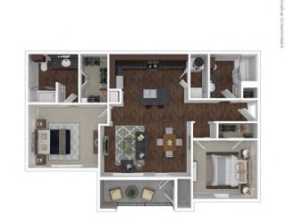 2 Bed 2 Bath Apartment in Sherman Texas