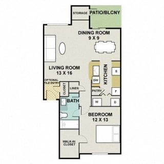 Floor Plan Evergreen