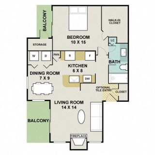 Floor Plan Oakwood