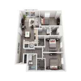  Floor Plan 3 Bed 2 Bath A