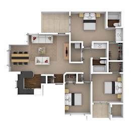  Floor Plan 3 Bedroom 2 Bath