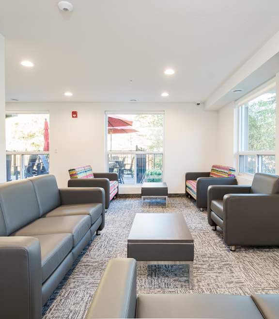 Community Lounge wtih TV