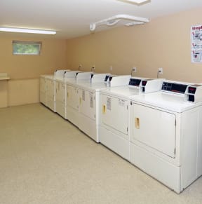 Laundry at Nottingham Manor Apartments, Montvale, New Jersey