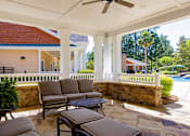 Thumbnail 12 of 40 - Club House Patio at Stone Ridge Apartment Homes, Mobile, Alabama