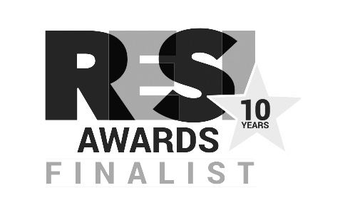 an image of the rss 10 awards finalist logo
