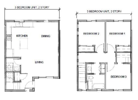 Floor Plan  3 Bedroom