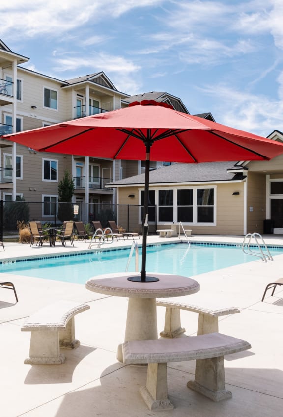 our apartments offer a swimming pool