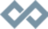 a blue diamond shaped pattern on a black background