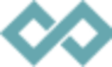a blue diamond shaped pattern on a black background